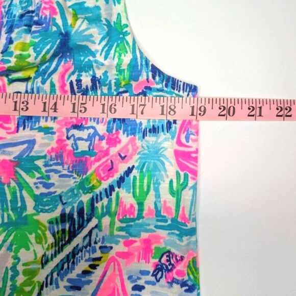 Lilly Pulitzer Essie Shift Dress Salt In The Air Sailboats Medium - Picture 10 of 12
